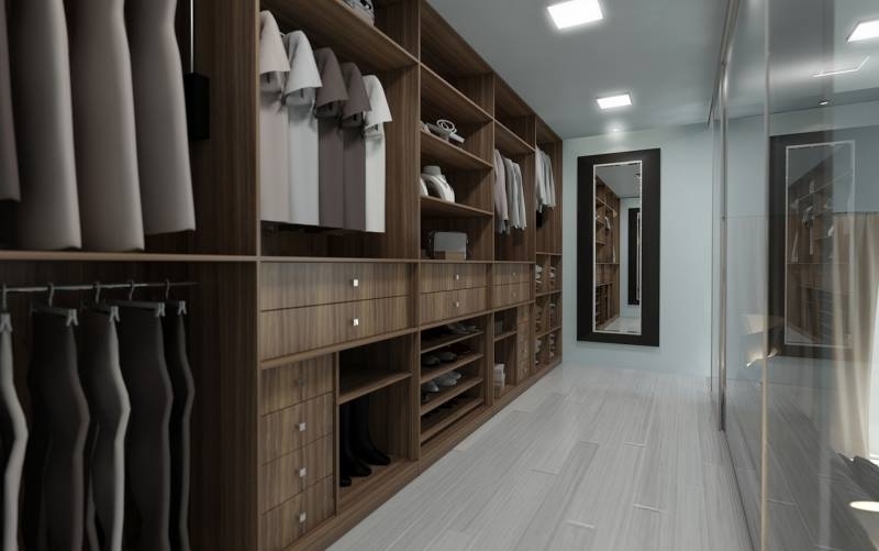 Closet Planejado Aberto Zona Leste - Closet Planejado Casal