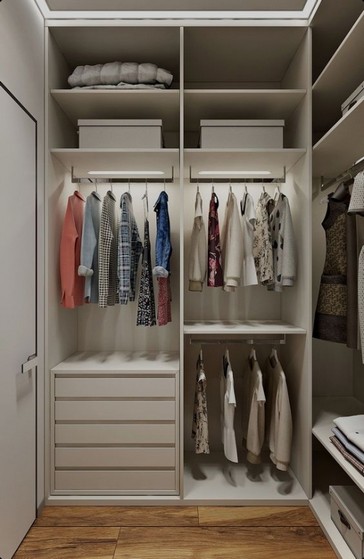 Onde Encontro Closet Planejado para Apartamento Guarulhos - Closet Planejado Grande