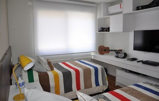 Onde Encontro Quarto Planejado com Duas Camas Arujá - Quarto Planejado de Casal Pequeno