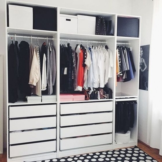 Quanto Custa Closet Planejado Pequeno Simples Bertioga - Closet Planejado com Sapateira