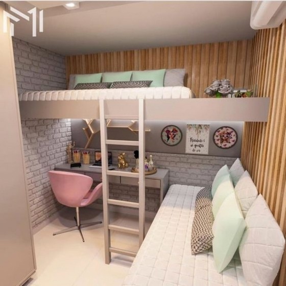 Quartos Planejados Apartamento Poá - Quarto Planejado Apartamento