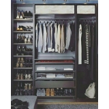 closets planejados pequeno simples Zona Leste